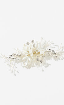 Sweet Love Hair Piece in White